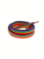 1 Pair Universal Rainbow Gradient Shoelace 120cm, Colorful Vertical Stripe Y2K Fashion Laces For Sneakers, Canvas Shoes, Sports Shoes,White Shoes,Basketball Shoes,Trainers Running Shoes