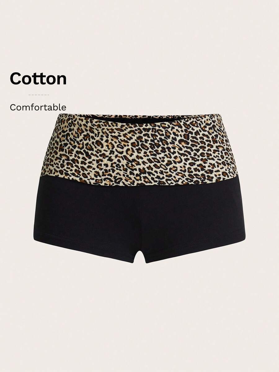 SHEIN ICON Y2k Summer Women's Going Out Sexy Concert Club Clubbing Striped Rainbow Colorful Striped Elastic Waist Skinny Shorts
